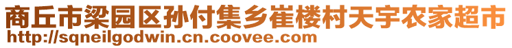 商丘市梁園區(qū)孫付集鄉(xiāng)崔樓村天宇農(nóng)家超市