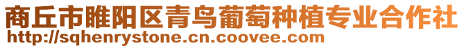 商丘市睢陽(yáng)區(qū)青鳥(niǎo)葡萄種植專業(yè)合作社