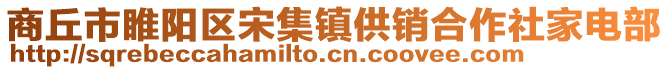 商丘市睢陽區宋集鎮供銷合作社家電部