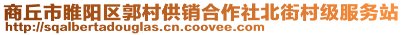 商丘市睢陽(yáng)區(qū)郭村供銷(xiāo)合作社北街村級(jí)服務(wù)站