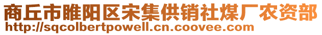 商丘市睢陽區(qū)宋集供銷社煤廠農資部