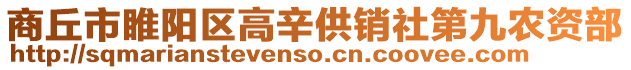 商丘市睢陽區高辛供銷社第九農資部