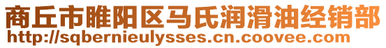 商丘市睢陽區馬氏潤滑油經銷部