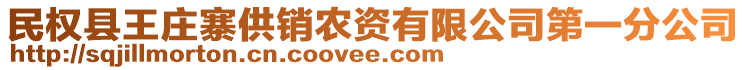 民權(quán)縣王莊寨供銷農(nóng)資有限公司第一分公司