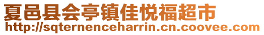 夏邑縣會(huì)亭鎮(zhèn)佳悅福超市