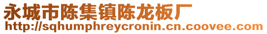 永城市陳集鎮陳龍板廠