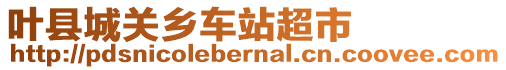 葉縣城關(guān)鄉(xiāng)車站超市