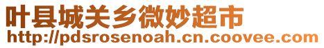 葉縣城關(guān)鄉(xiāng)微妙超市