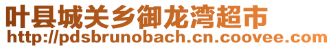 葉縣城關(guān)鄉(xiāng)御龍灣超市