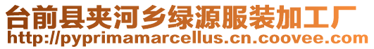 臺(tái)前縣夾河鄉(xiāng)綠源服裝加工廠