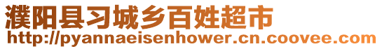 濮陽縣習城鄉百姓超市