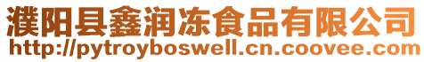 濮陽縣鑫潤凍食品有限公司