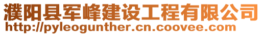 濮陽縣軍峰建設(shè)工程有限公司