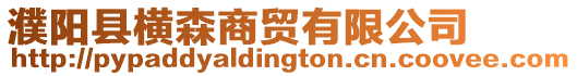 濮陽縣橫森商貿(mào)有限公司