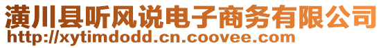 潢川縣聽風(fēng)說電子商務(wù)有限公司