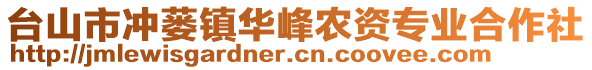 臺(tái)山市沖蔞鎮(zhèn)華峰農(nóng)資專(zhuān)業(yè)合作社