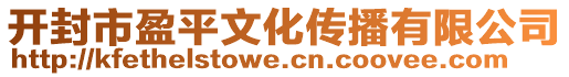 開封市盈平文化傳播有限公司