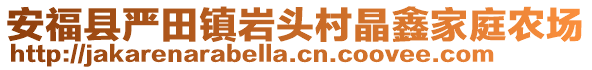 安?？h嚴田鎮(zhèn)巖頭村晶鑫家庭農(nóng)場