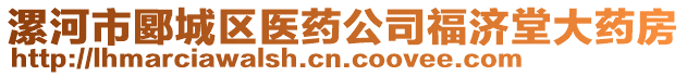 漯河市郾城区医药公司福济堂大药房