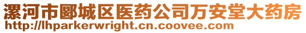 漯河市郾城区医药公司万安堂大药房