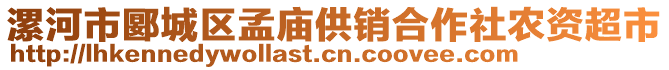 漯河市郾城区孟庙供销合作社农资超市