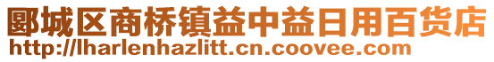 郾城區(qū)商橋鎮(zhèn)益中益日用百貨店