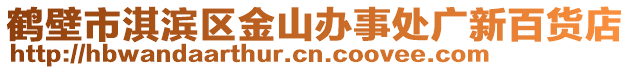 鹤壁市淇滨区金山办事处广新百货店