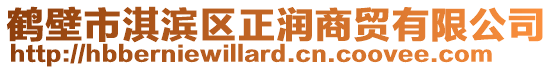 鶴壁市淇濱區(qū)正潤(rùn)商貿(mào)有限公司