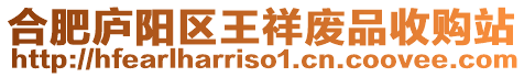 合肥廬陽區王祥廢品收購站