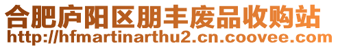 合肥廬陽區(qū)朋豐廢品收購站