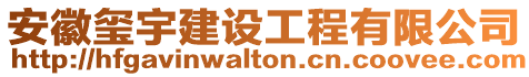 安徽璽宇建設工程有限公司