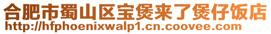 合肥市蜀山區寶煲來了煲仔飯店