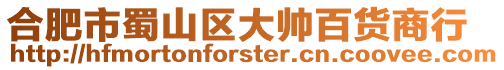 合肥市蜀山區大帥百貨商行