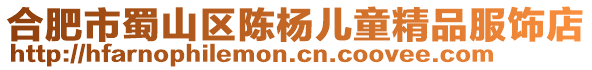 合肥市蜀山區(qū)陳楊兒童精品服飾店