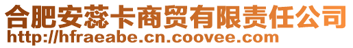 合肥安蕊卡商貿有限責任公司