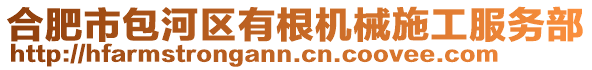 合肥市包河區有根機械施工服務部