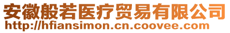 安徽般若醫(yī)療貿易有限公司