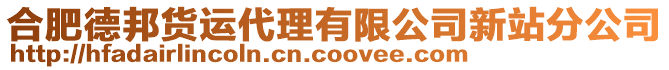 合肥德邦貨運代理有限公司新站分公司