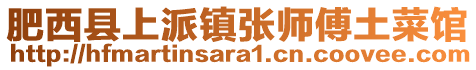 肥西縣上派鎮張師傅土菜館
