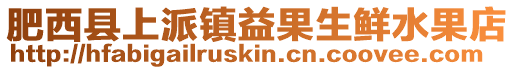 肥西縣上派鎮(zhèn)益果生鮮水果店