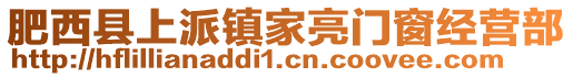 肥西縣上派鎮家亮門窗經營部