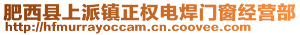 肥西縣上派鎮(zhèn)正權(quán)電焊門窗經(jīng)營部