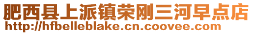 肥西縣上派鎮(zhèn)榮剛?cè)釉琰c(diǎn)店