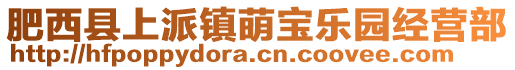 肥西縣上派鎮(zhèn)萌寶樂園經(jīng)營部