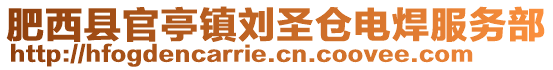 肥西縣官亭鎮(zhèn)劉圣倉電焊服務(wù)部