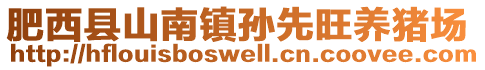 肥西縣山南鎮(zhèn)孫先旺養(yǎng)豬場