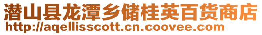 潛山縣龍?zhí)多l(xiāng)儲(chǔ)桂英百貨商店