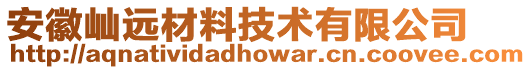 安徽屾远材料技术有限公司