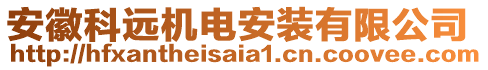 安徽科遠(yuǎn)機(jī)電安裝有限公司