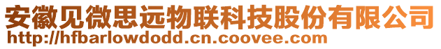 安徽見微思遠物聯(lián)科技股份有限公司